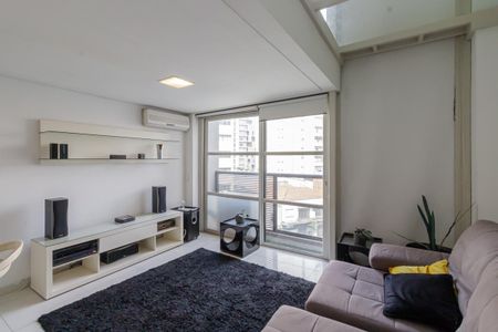 Sala de apartamento para alugar com 1 quarto, 52m² em Vila Nova Conceição, São Paulo