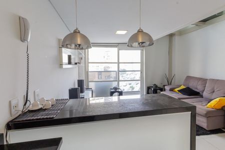 Cozinha de apartamento para alugar com 1 quarto, 52m² em Vila Nova Conceição, São Paulo