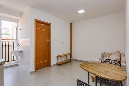 Sala de apartamento para alugar com 1 quarto, 32m² em Vila Brasilio Machado, São Paulo