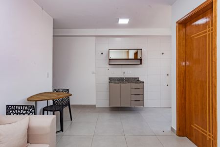 Sala de apartamento para alugar com 1 quarto, 32m² em Vila Brasilio Machado, São Paulo