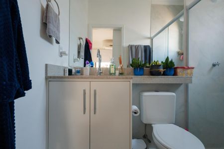 Casa de condomínio para alugar com 96m², 3 quartos e 1 vagaBanheiro da Suíte