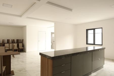 Apartamento para alugar com 33m², 1 quarto e sem vagaÁrea comum - Salão de festas
