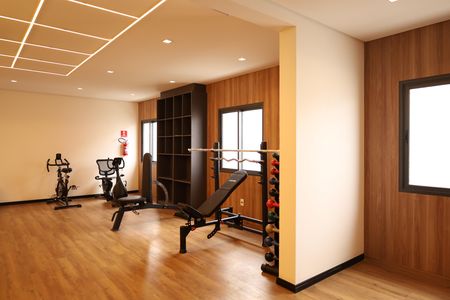 Apartamento para alugar com 33m², 1 quarto e sem vagaÁrea comum - Academia