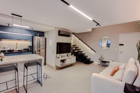 Apartamento à venda com 110m², 2 quartos e 2 vagas Apartamento à venda com 110m², 2 quartos e 2 vagasSala