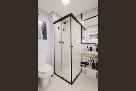 Studio para alugar com 28m², 1 quarto e sem vaga Studio para alugar com 28m², 1 quarto e sem vagaBanheiro