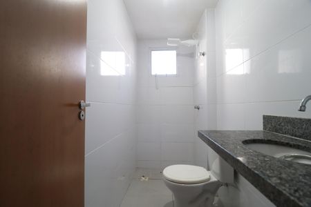 Banheiro Social de apartamento para alugar com 2 quartos, 61m² em Umuarama, Uberlândia