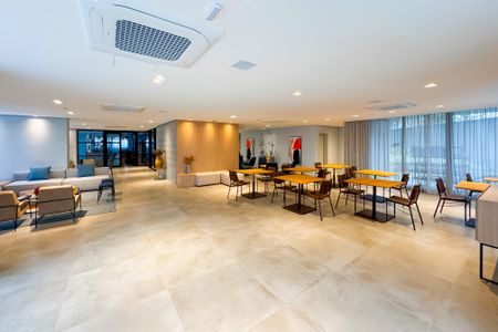 Studio à venda com 26m², 1 quarto e sem vagaSalão de Festas