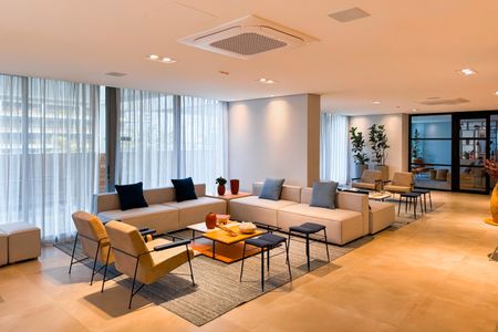 Studio à venda com 26m², 1 quarto e sem vagaSalão de Festas
