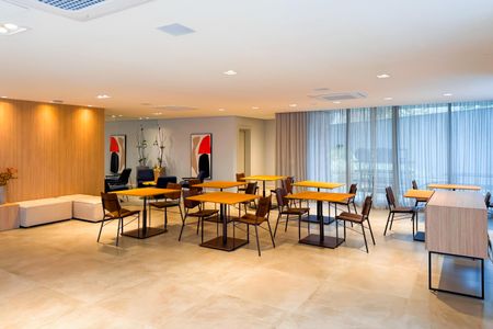 Studio à venda com 26m², 1 quarto e sem vagaSalão de Festas