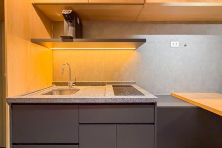 Studio à venda com 26m², 1 quarto e sem vagaCozinha