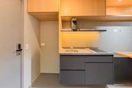 Studio à venda com 26m², 1 quarto e sem vagaCozinha