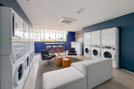 Studio à venda com 26m², 1 quarto e sem vagaLavanderia