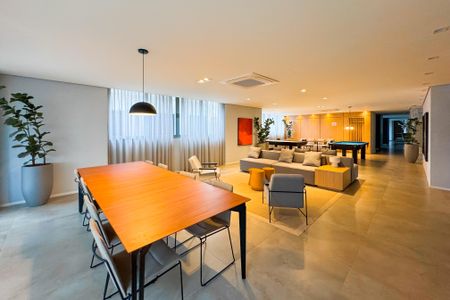 Studio à venda com 26m², 1 quarto e sem vagaLounge e Coworking