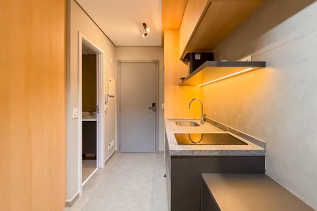 Studio à venda com 26m², 1 quarto e sem vagaCozinha