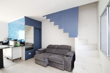 Casa de condomínio para alugar com 160m², 2 quartos e 1 vagaSala