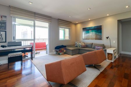 Sala de apartamento para alugar com 2 quartos, 95m² em Chácara Santo Antônio (zona Sul), São Paulo