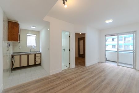 Sala de apartamento para alugar com 1 quarto, 35m² em Bela Vista, São Paulo