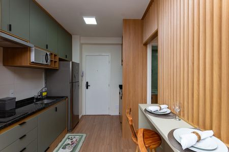 Apartamento à venda com 24m², 1 quarto e sem vaga Apartamento à venda com 24m², 1 quarto e sem vagaCozinha Americana