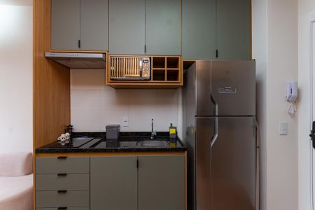 Apartamento à venda com 24m², 1 quarto e sem vaga Apartamento à venda com 24m², 1 quarto e sem vagaCozinha Americana