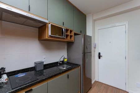 Apartamento à venda com 24m², 1 quarto e sem vaga Apartamento à venda com 24m², 1 quarto e sem vagaCozinha Americana