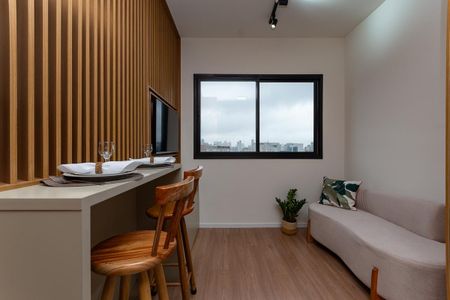 Apartamento à venda com 24m², 1 quarto e sem vaga Apartamento à venda com 24m², 1 quarto e sem vagaSala
