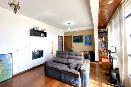 Sala de apartamento à venda com 3 quartos, 100m² em São Lucas, Belo Horizonte