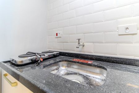 Studio para alugar com 37m², 1 quarto e sem vaga Studio para alugar com 37m², 1 quarto e sem vagaCozinha