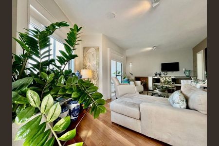 Sala de apartamento para alugar com 3 quartos, 222m² em Jardim Ampliacao, São Paulo