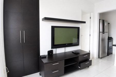 Sala de apartamento para alugar com 1 quarto, 35m² em Morro dos Ingleses, São Paulo