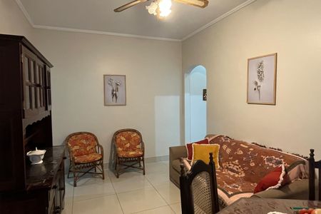 Sala de apartamento para alugar com 2 quartos, 70m² em Aparecida, Santos