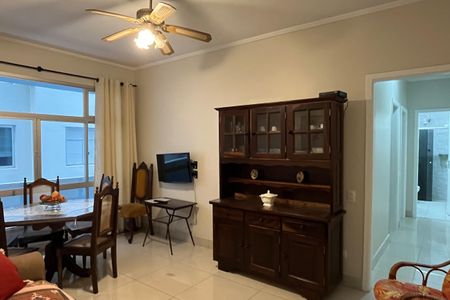 Sala de apartamento para alugar com 2 quartos, 70m² em Aparecida, Santos