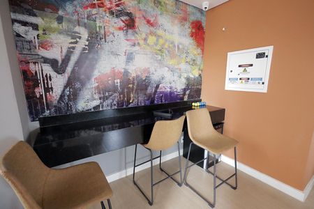 Apartamento para alugar com 37m², 2 quartos e sem vagaSalão de jogos