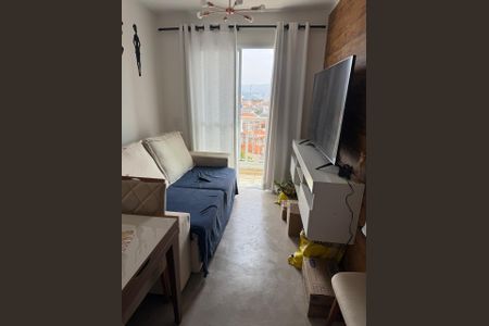Sala de apartamento para alugar com 2 quartos, 51m² em Parque Vitoria, São Paulo