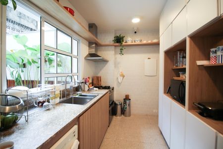 Cozinha de apartamento para alugar com 3 quartos, 102m² em Itaim Bibi, São Paulo