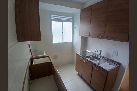Cozinha de apartamento para alugar com 2 quartos, 45m² em Recreio, Rio de Janeiro