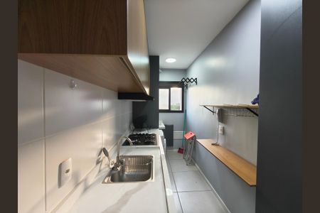 Cozinha e Área de Serviço de apartamento para alugar com 2 quartos, 57m² em Jacarepaguá, Rio de Janeiro
