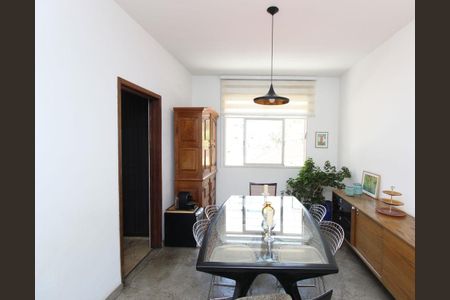 Sala de jantar  de apartamento à venda com 4 quartos, 160m² em Lourdes, Belo Horizonte