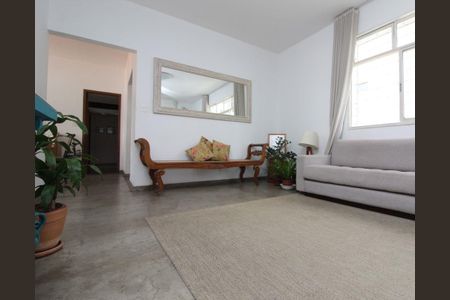 Sala  de apartamento à venda com 4 quartos, 160m² em Lourdes, Belo Horizonte
