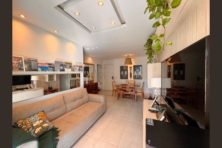Sala de apartamento à venda com 4 quartos, 107m² em Barra da Tijuca, Rio de Janeiro