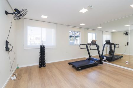 Apartamento para alugar com 34m², 2 quartos e 1 vagaÁrea comum - Academia