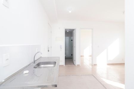 Apartamento para alugar com 34m², 2 quartos e 1 vagaCozinha e Área de Serviço