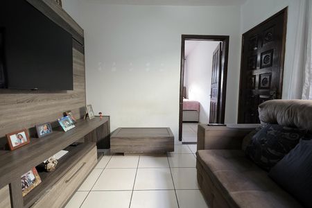 Sala de casa à venda com 3 quartos, 144m² em Jardim Cristiane, Santo André