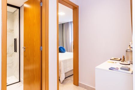 Sala Corredor de apartamento à venda com 2 quartos, 50m² em Jardim Iris, São Paulo
