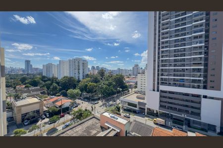 Vista da Sacada de kitnet/studio para alugar com 1 quarto, 23m² em Santo Amaro, São Paulo