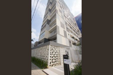 Studio para alugar com 23m², 1 quarto e sem vaga Studio para alugar com 23m², 1 quarto e sem vagaFachada