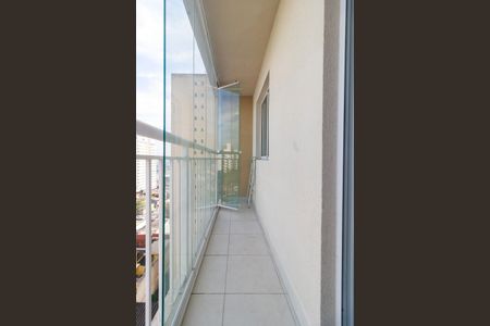Sala - Varanda de apartamento para alugar com 1 quarto, 29m² em Vila das Belezas, São Paulo