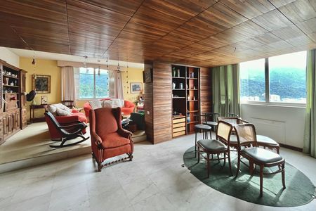 Sala  de apartamento à venda com 3 quartos, 197m² em Leblon, Rio de Janeiro