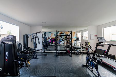 Apartamento para alugar com 34m², 2 quartos e sem vaga Apartamento para alugar com 34m², 2 quartos e sem vagaÁrea comum - Academia