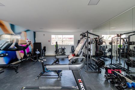 Apartamento para alugar com 34m², 2 quartos e sem vaga Apartamento para alugar com 34m², 2 quartos e sem vagaÁrea comum - Academia