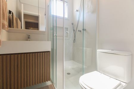 Apartamento à venda com 80m², 2 quartos e 2 vagasBanheiro - Suíte 